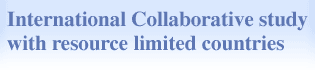 International Collaborative study with resource limited countries